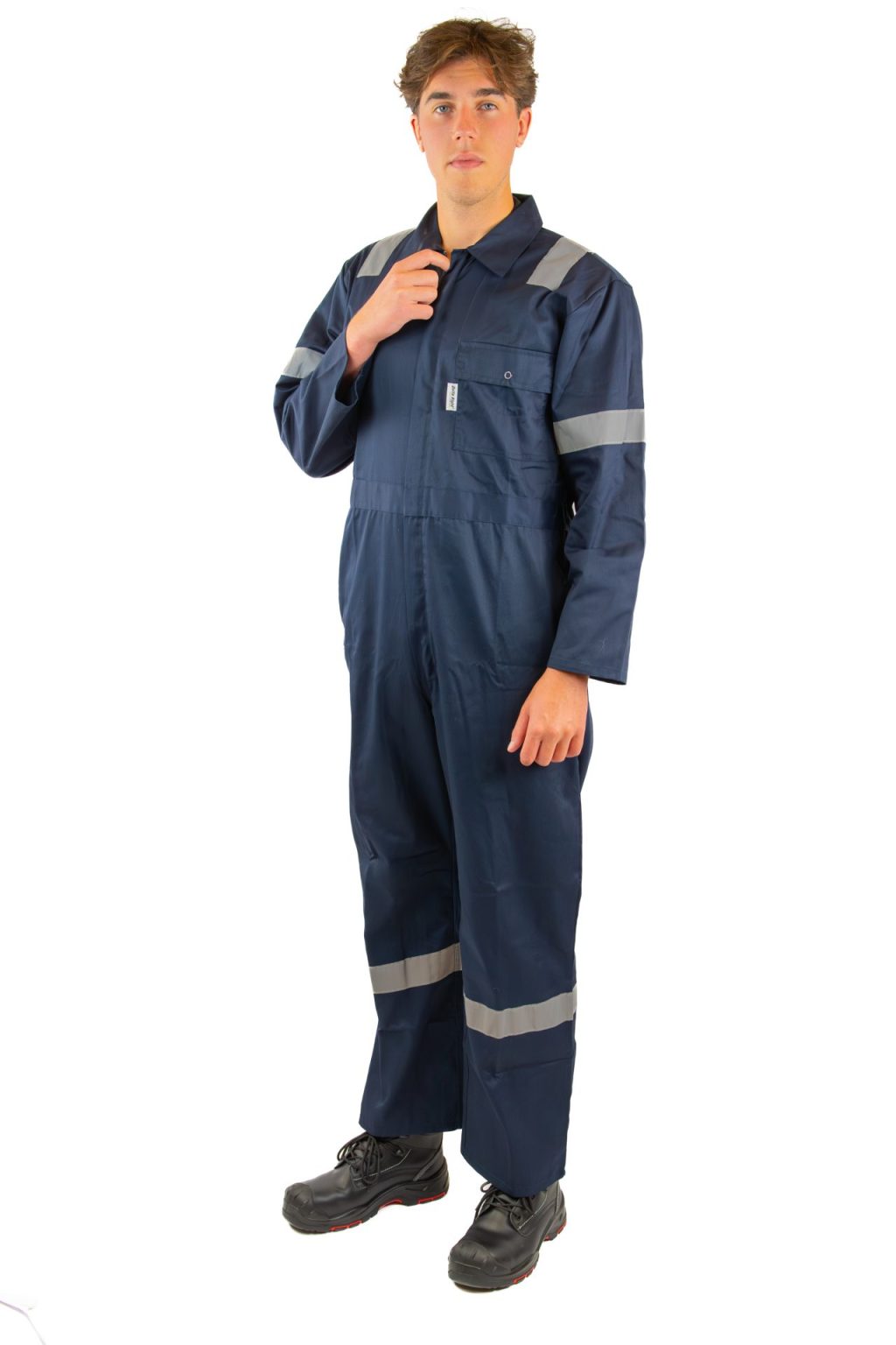 Werkoverall 200 gr Quite Right navy blue werkoverall voor professioneel gebruik